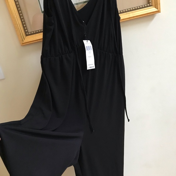 Black pant suit one piece size Small - Picture 3 of 6